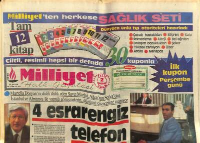 Milliyet Gazetesi - 2 Haziran 1985 - Mehmet Ali Ağcaya 4 Esrarengiz Telefon GZ110771 - 1