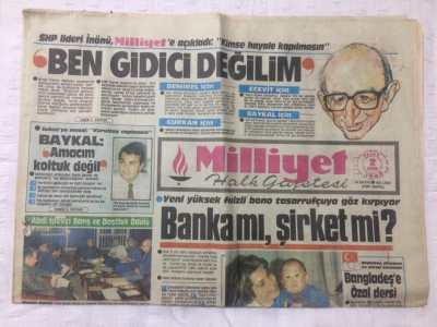 Milliyet Gazetesi 2 Kasım 1986 - Altın Portakallı Müjde Ar Anlatıyor - GZ15758 - 1