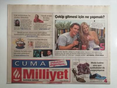 Milliyet Gazetesi 2 Mayıs 2003 Hem Tatil Yapın Hem Güzelleşin-GZ14500 - 1