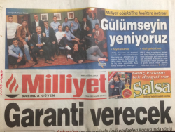 Milliyet Gazetesi 2 Nisan 2003 - Garanti Verecek - GZ12708 - 1