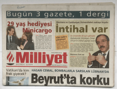 Milliyet Gazetesi 2 Nisan 2005 - Türkiye İşte Böyle Doğdu ! GZ5306 - 2
