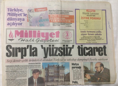 Milliyet Gazetesi 2 Şubat 1993 - Galatasarayda İç Hesaplaşma - GZ17009 - 2