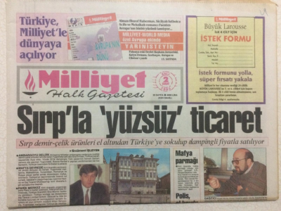 Milliyet Gazetesi 2 Şubat 1993 - Galatasarayda İç Hesaplaşma GZ27369 - 1