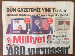 Milliyet Gazetesi 20 Eylül 1996 - Akşenere Yargı Yolu Gözüktü GZ6708 - 2