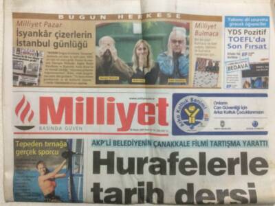 Milliyet Gazetesi 20 Kasım 2005 - Deniz Baykal Tek Adam GZ29868 - 1