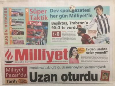 Milliyet Gazetesi 20 Mart 2005 - Cem Uzan Oturdu Devlet Seyretti GZ32963 - 1