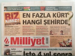 Milliyet Gazetesi 20 Mart 2007 AKPden Baykala Asker Eleştirisi -GZ44417 - 1