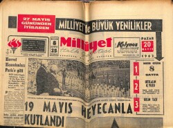 Milliyet Gazetesi 20 Mayıs 1962 - AP İl Başkanları Hemen Af İstiyor GZ58859 - 1