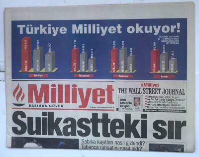 Milliyet Gazetesi 20 Mayıs 1996 - Erbakan Köşke Çıktı GZ8158 - 1