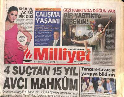Milliyet Gazetesi 20 Temmuz 2013 - Leyla Erbili Kaybettik - Yalovada Plastik Fabrikası Cayır Cayır Yandı GZ98255 - 1