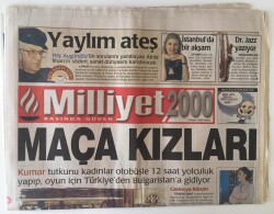 Milliyet Gazetesi 2000 9 Nisan 2000 - Egenin Şirin Şehri İzmir Güzellik Yarışmalarına Damgasını Vurdu GZ11506 - 2