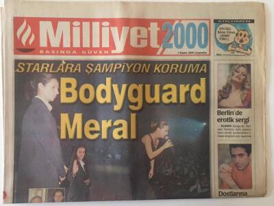 Milliyet Gazetesi 2000 Eki 1 Kasım 2000 - Mahsun Kırmızıgülün Yapımcılığa Yavuz Bingöl , Edip Akbayrak , Ferhat Tunçun Ayrılması Küstürdü GZ22580 - 1