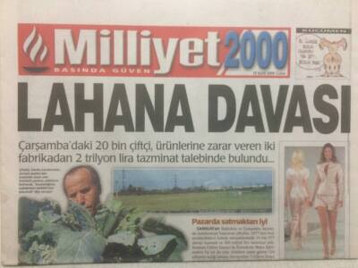 Milliyet Gazetesi 2000 Eki 15 Eylül 2000 - Pavarotti Pinti Çıktı GZ34951 - 1