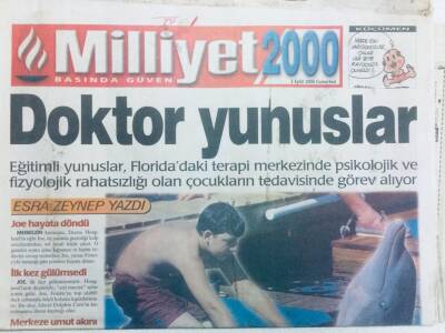 Milliyet Gazetesi 2000 Eki 2 Eylül 2000 - Doktor Yunuslar GZ40953 - 1