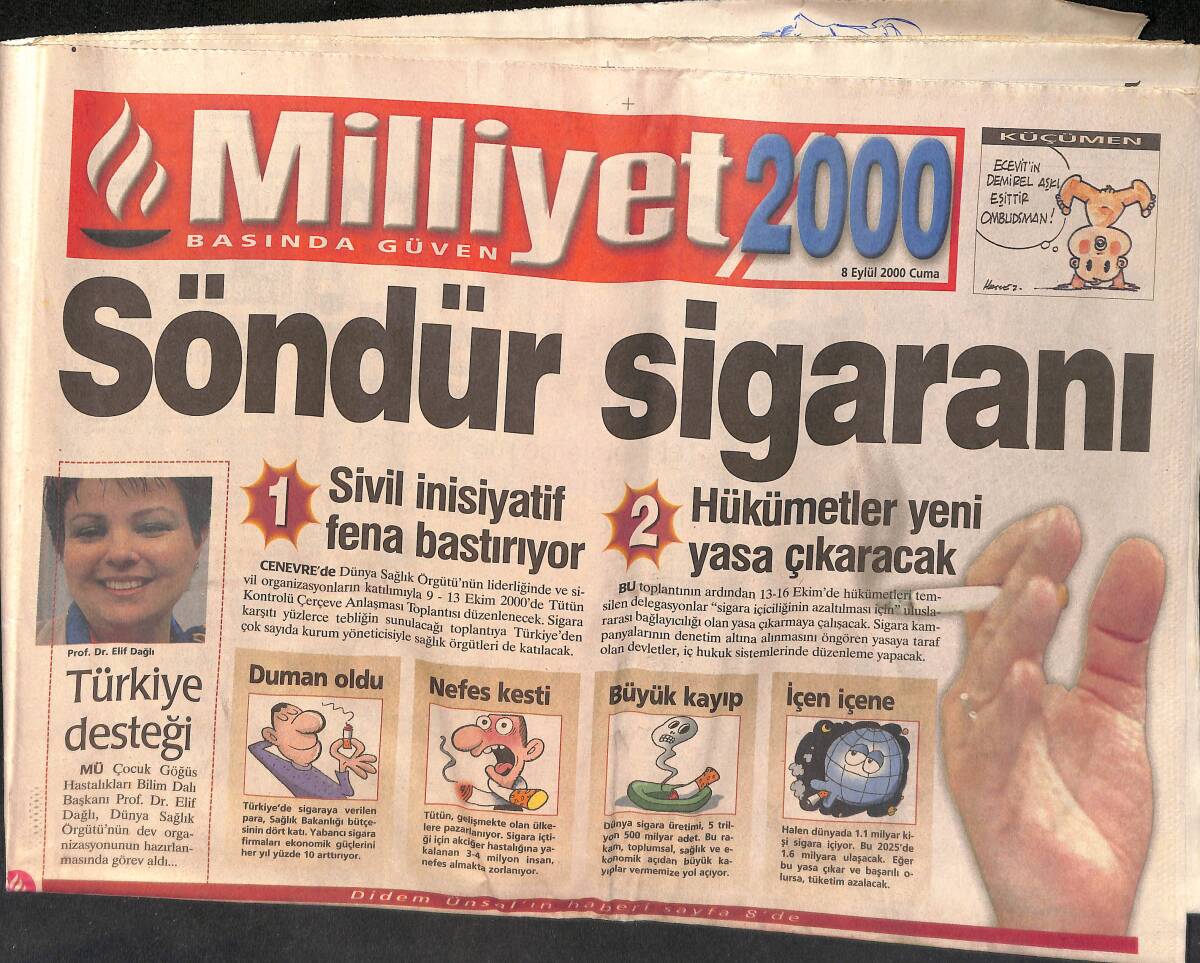 Milliyet Gazetesi 2000 Eki 8 Eylül 2000 - Sarayda Envanter Sürüyor - Mersin Açık Hava Müzesi GZ155929 - 1