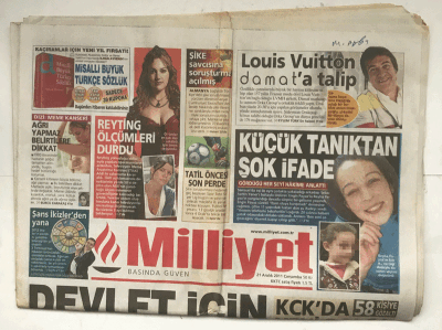 Milliyet Gazetesi 21 Aralık 2011 - Türkiye SAABı Almak İstiyor GZ5875 - 1