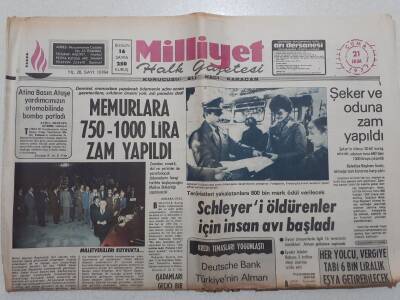 Milliyet Gazetesi - 21 Ekim 1977 - Şeker Ve Oduna Zam Yapıldı GZ112220 - 1