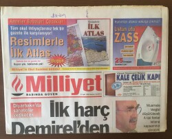 Milliyet Gazetesi 21 Eylül 1998 - Demirel Diyarbakırda Güzel Sanatlar Lisesinin Temel Atma Törenine Katıldı GZ6772 - 2