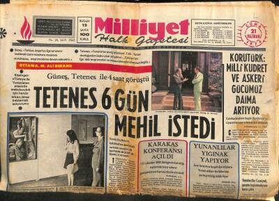 Milliyet Gazetesi - 21 Haziran 1974 - Erbakan Gensoru MSPnin Güvenilir Olduğunu İspatladı GZ110902 - 1