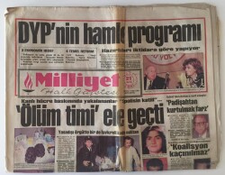 Milliyet Gazetesi 21 Mayıs 1991 - İnönü İsyan Bayrağını Açtı GZ11477 - 1