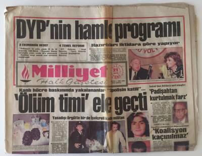 Milliyet Gazetesi 21 Mayıs 1991 - İnönü İsyan Bayrağını Açtı GZ11477 - 2