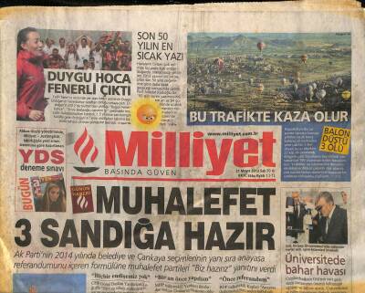 Milliyet Gazetesi 21 Mayıs 2013 - Esadın Kaos Timi Türkiyede GZ116935 - 1