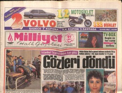 Milliyet Gazetesi 21 Şubat 1992 - Yekta Okur'a Son Görev - Bülent Ersoy Soluğu Kadınlar Matinesinde Aldı GZ149313 - 1