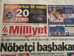 Milliyet Gazetesi 22 Aralık 1998-Özpetek Haremi Çektiğine Pişman GZ45202 - 1