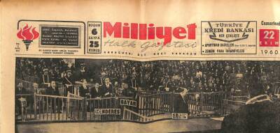 Milliyet Gazetesi - 22 Ekim 1960 - 6-7 Eylül Sanıklarının Sorgusu Bitti GZ110879 - 1