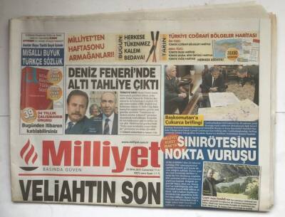 Milliyet Gazetesi 22 Ekim 2011 - Hikmet Bilayı Kaybettik GZ5961 - 1