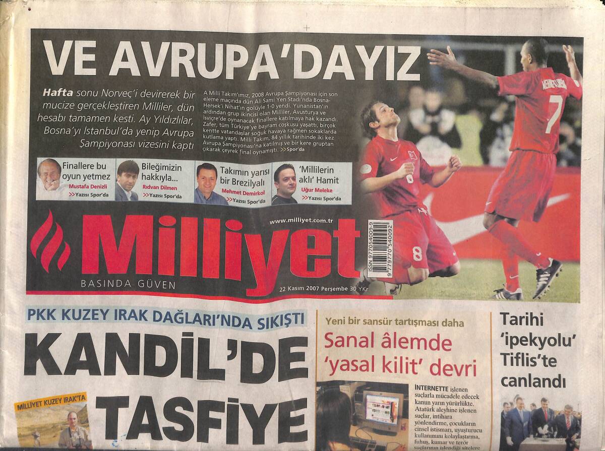 Milliyet Gazetesi 22 Kasım 2000 - Perakendenin Halini Müslüm Baba Anlattı - Ve Avrupa'dayız GZ153122 - 1