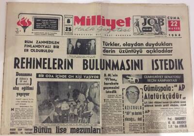 Milliyet Gazetesi 22 Mayıs 1964-İthalat Programının Hazırlığına Başlandı GZ6097 - 1