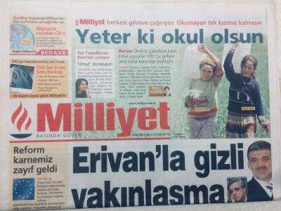 Milliyet Gazetesi 22 Nisan 2005 - Da Vincinin Kadrosu Hazır GZ46984 - 1