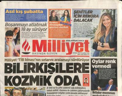 Milliyet Gazetesi 22 Ocak 2015 - Türk Mühendis Dubaide Loto Zengini Oldu - Gazetecilere Tweet Yasağı GZ106084 - 1