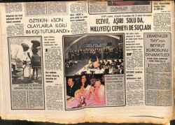 Milliyet Gazetesi 22 Şubat 1975 - Yoksul Sanatçılar Balosunda 1,5 Milyon Toplandı GZ103545 - 1