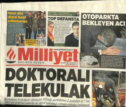 Milliyet Gazetesi 22 Şubat 2014 - Doktoralı Telekulak GZ101235 - 2