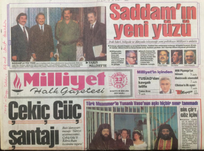 Milliyet Gazetesi 23 Aralık 1992 - Tanju 9 Yıla Mahkum Oldu - GZ12723 - 1
