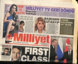 Milliyet Gazetesi 23 Kasım 2013 - Kim Kardashiandan Filipinlere Sadaka GZ100514 - 1