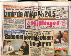 Milliyet Gazetesi 23 Mart 1989 - Tahran Kaşınıyor GZ66570 - 1