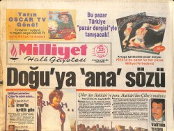 Milliyet Gazetesi 23 Temmuz 1993 - Ajda 93'e Kutlama - Çiller'den Ana Sözü GZ3170 - Gökçekoleksiyon
