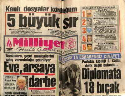 Milliyet Gazetesi 24 Aralık 1988 - Doğum Günü Hediyesi GZ56756 - 1