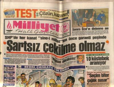 Milliyet Gazetesi 24 Ekim 1989 - Doğum Günü Hediyesi GZ56742 - 1