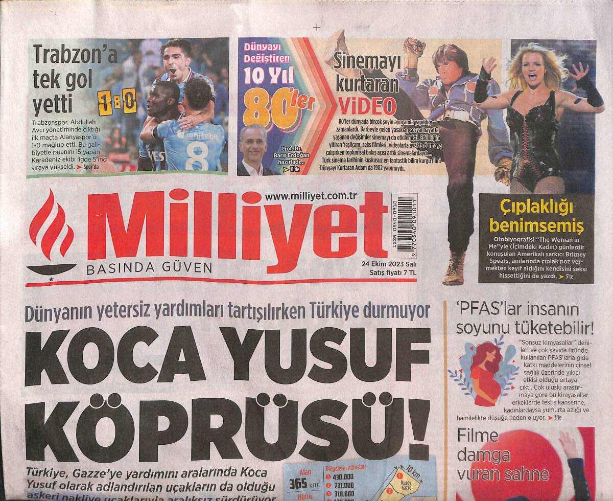 Milliyet Gazetesi 24 Ekim 2023 - Kemal Kılıçdaroğlu Son Adaylık Hamlesi - Sinem Kobal: Sevgi Varsa Evlilik Güzel Oluyor GZ136493 - 1
