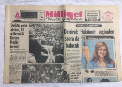 Milliyet Gazetesi 24 Eylül 1975 - Demirel Hükümet Seçimden Sonra Da Kalacak - GZ17694 - 1