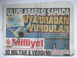 Milliyet Gazetesi 24 Haziran 2012 - Uluslararası Sahada Uyarmadan Vurdular GZ7092 - 1