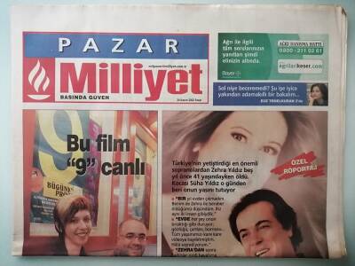 Milliyet Gazetesi 24 Kasım 2002 Cem Davran Cesaret Ve Korku Beni Kışkırtır -GZ14648 - 1