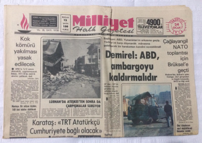 Milliyet Gazetesi 24 Ocak 1976 - Devlet Operasını İlk Defa 22 Yaşında Bir Türk Yönetti - GZ15852 - 1