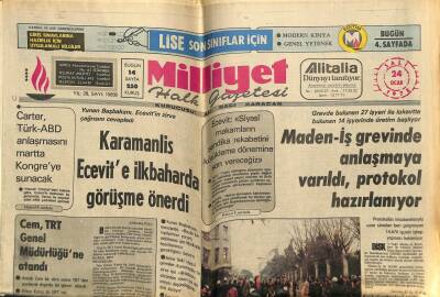 Milliyet Gazetesi 24 Ocak 1978 - Doğum Günü Hediyesi GZ56680 - 1