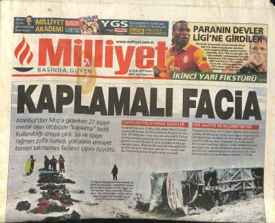 Milliyet Gazetesi 24 Ocak 2014 - Bilim Yılına Bakanlı Start - El Kaide Lideri Birliğe Çağırdı GZ115803 - 1