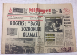 Milliyet Gazetesi 24 Temmuz 1970 - RogersBaskı Söz Konusu Olamaz - GZ15655 - 2